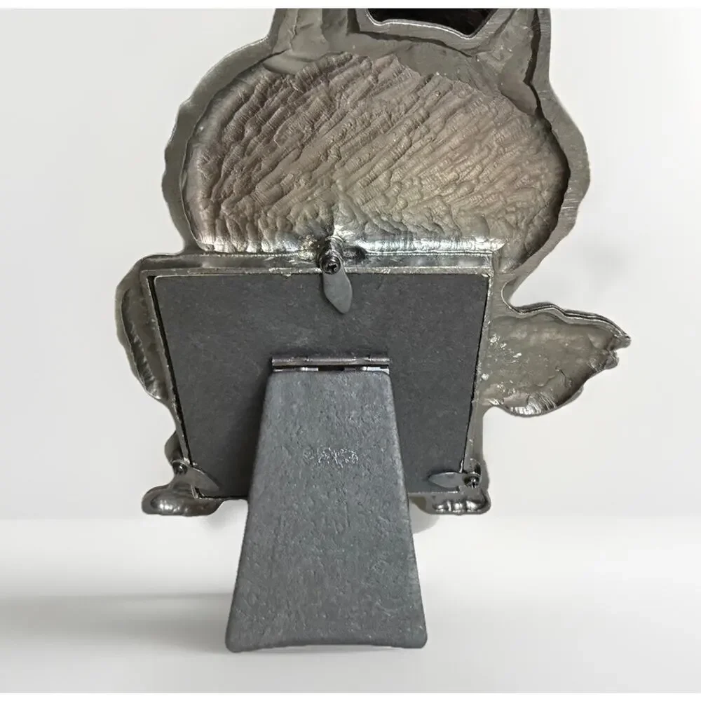 Sixtrees Pewter Cat Kitten Fish Picture Frame 6